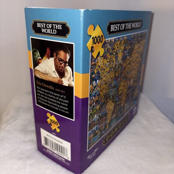 Eric Dowdle Jigsaw Puzzle BEST OF THE WORLD 1000 Pieces Made In USA NIB Storage - Picture 2 of 5